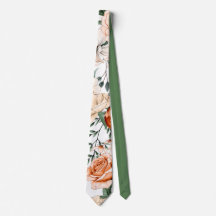 Floral Men's Tie