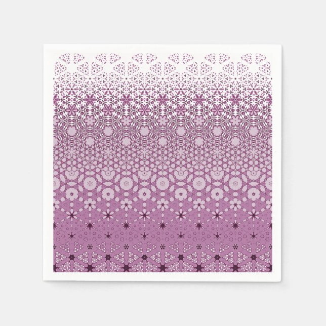 Floral Metamorphosis Pattern Napkins (Front)