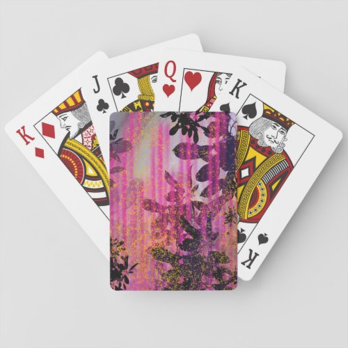 Floral Mix Playing Cards
