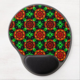 Floral Modern Boho Elegant Abstract Pattern #504 Gel Mouse Pad