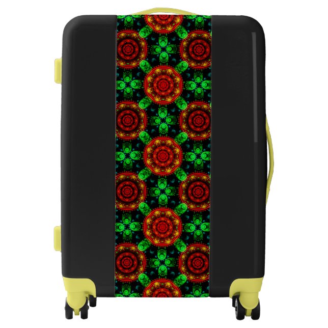 Floral Modern Boho Elegant Abstract Pattern #504 Luggage (Front)