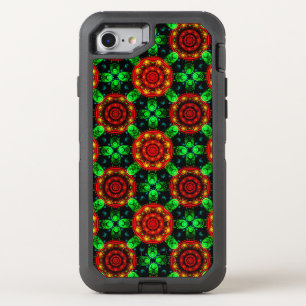 Floral Modern Boho Elegant Abstract Pattern #504 OtterBox Defender iPhone SE/8/7 Case