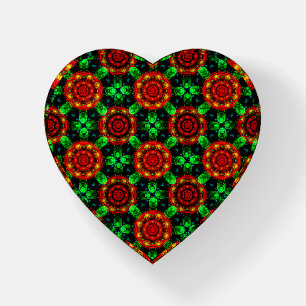 Floral Modern Boho Elegant Abstract Pattern #504 Paperweight