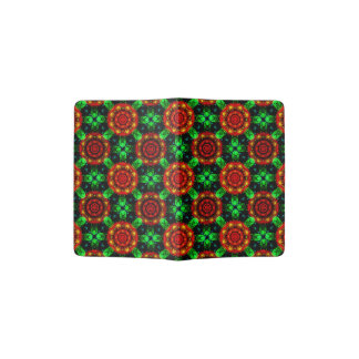 Floral Modern Boho Elegant Abstract Pattern #504 Passport Holder