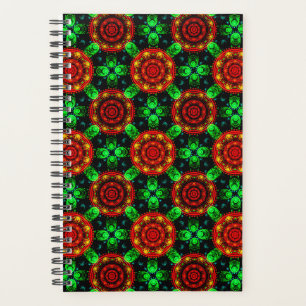 Floral Modern Boho Elegant Abstract Pattern #504 Planner