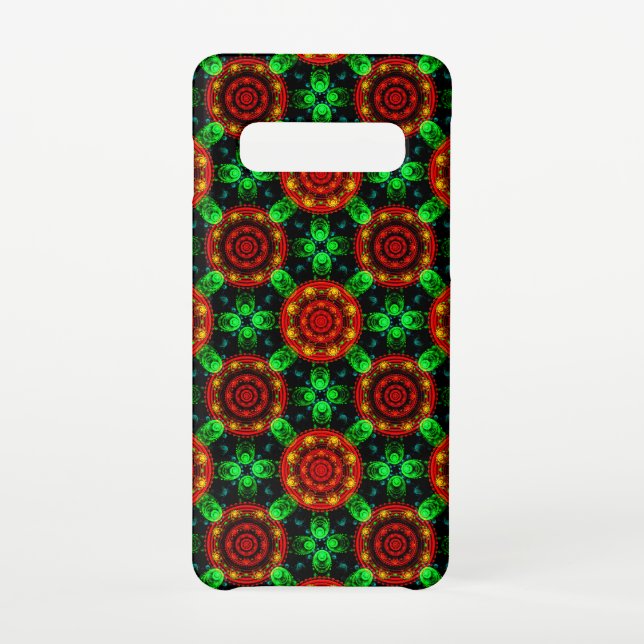 Floral Modern Boho Elegant Abstract Pattern #504 Samsung Galaxy Case (Back)