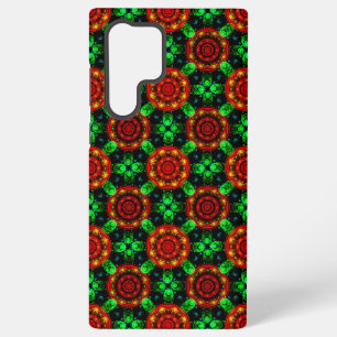 Floral Modern Boho Elegant Abstract Pattern #504 Samsung Galaxy S22 Ultra Case