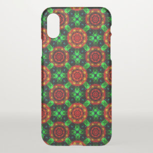 Floral Modern Boho Elegant Abstract Pattern #504 iPhone X Case