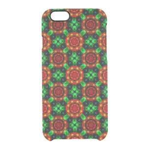 Floral Modern Boho Elegant Abstract Pattern #504 Clear iPhone 6/6S Case