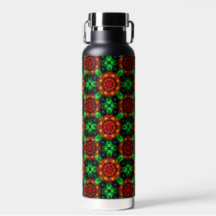 Floral Modern Boho Elegant Abstract Pattern #504 Water Bottle