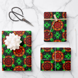 Floral Modern Boho Elegant Abstract Pattern #504 Wrapping Paper Sheets