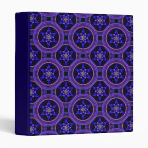 Floral Modern Boho Elegant Abstract Pattern #505 3 Ring Binder