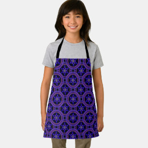 Floral Modern Boho Elegant Abstract Pattern #505 Apron