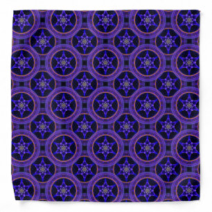 Floral Modern Boho Elegant Abstract Pattern #505 Bandana
