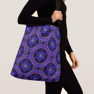 Floral Modern Boho Elegant Abstract Pattern #505 Crossbody Bag