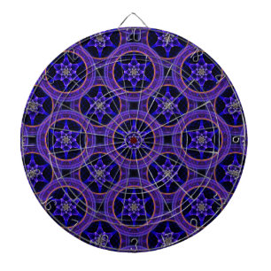 Floral Modern Boho Elegant Abstract Pattern #505 Dart Board