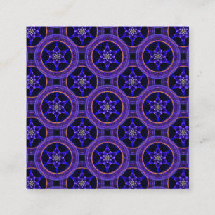 Floral Modern Boho Elegant Abstract Pattern #505 Enclosure Card