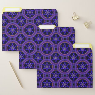 Floral Modern Boho Elegant Abstract Pattern #505 File Folder