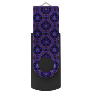 Floral Modern Boho Elegant Abstract Pattern #505 Flash Drive