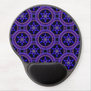 Floral Modern Boho Elegant Abstract Pattern #505 Gel Mouse Pad