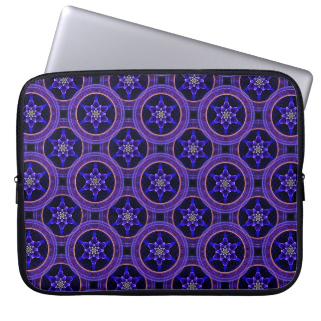 Floral Modern Boho Elegant Abstract Pattern #505 Laptop Sleeve (Front)