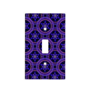 Floral Modern Boho Elegant Abstract Pattern #505 Light Switch Cover