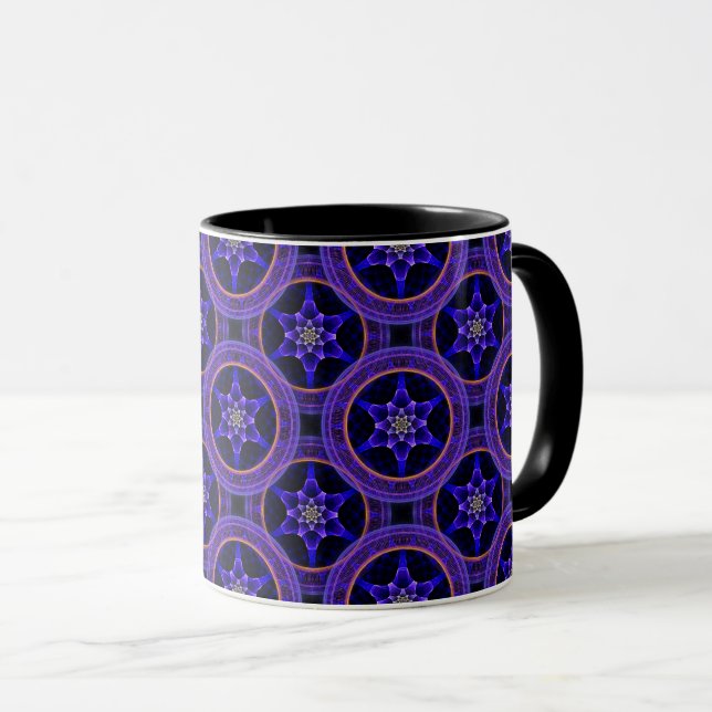 Floral Modern Boho Elegant Abstract Pattern #505 Mug (Front Right)