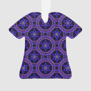 Floral Modern Boho Elegant Abstract Pattern #505 Ornament