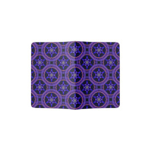 Floral Modern Boho Elegant Abstract Pattern #505 Passport Holder