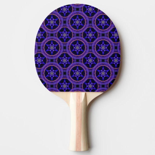 Floral Modern Boho Elegant Abstract Pattern #505 Ping Pong Paddle (Front)