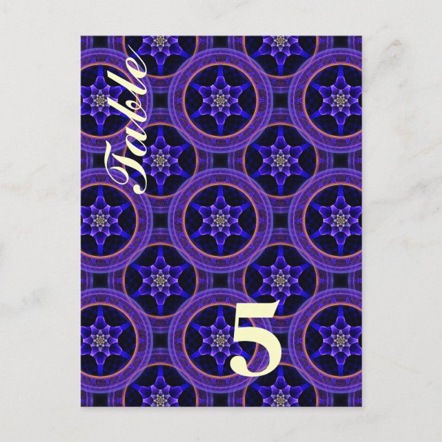 Floral Modern Boho Elegant Abstract Pattern #505 Postcard (Front)