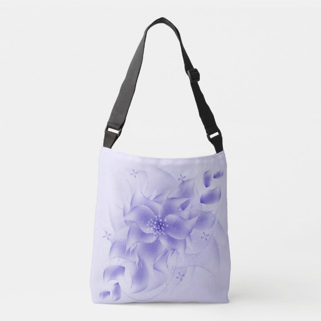 Floral Modern Crossbody Bag (Front)