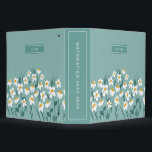 Floral modern daisy blue girly elegant stylish<br><div class="desc">Floral modern daisy blue girly elegant stylish design.</div>
