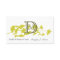 Floral Modern  Plants Ginkgo Professional Monogram