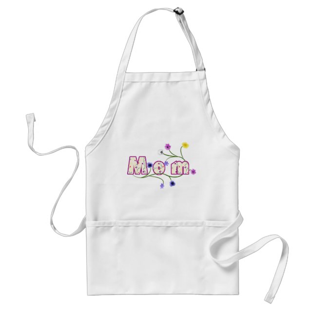 Floral Mom Apron (Front)