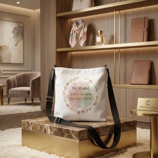 Floral Mom Crossbody Bag – Gift for Mom