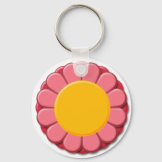 Floral Mom Design Keychain