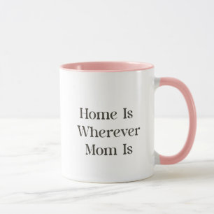 Floral Mom Lamb Mug Mother’s Day Gift