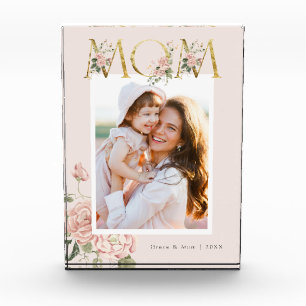 Floral Mom Photo Block
