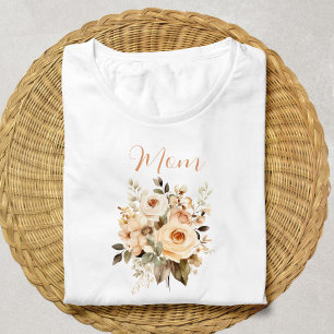 Floral Mom  T-Shirt