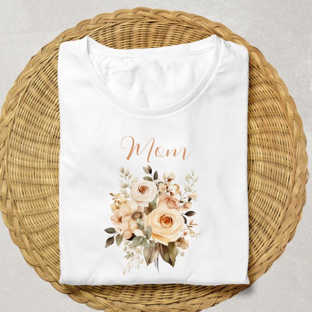 Floral Mom  T-Shirt (Creator Uploaded)