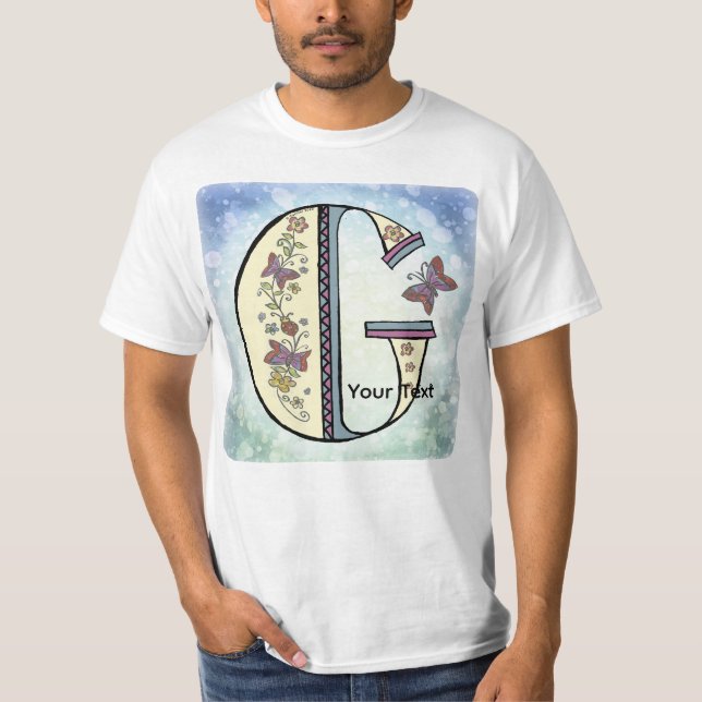 floral Monogram G t-shirt (Front)