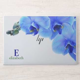 Floral Monogram HP Laptop Skin