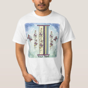 floral Monogram I t-shirt