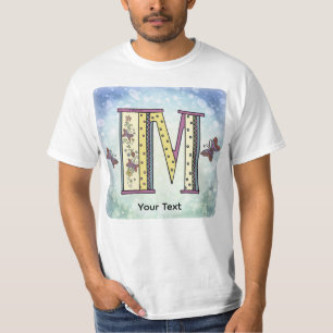floral Monogram M t-shirt