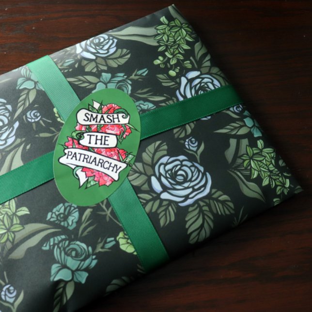 Floral Moody Wrapping Paper (Creator Uploaded)