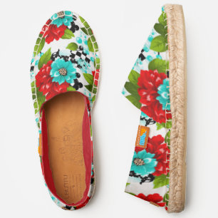 Floral Mosaic Espadrilles