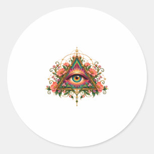 Floral Mosaic Eye Sticker