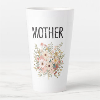 Floral 'MOTHER' Bouquet Mug