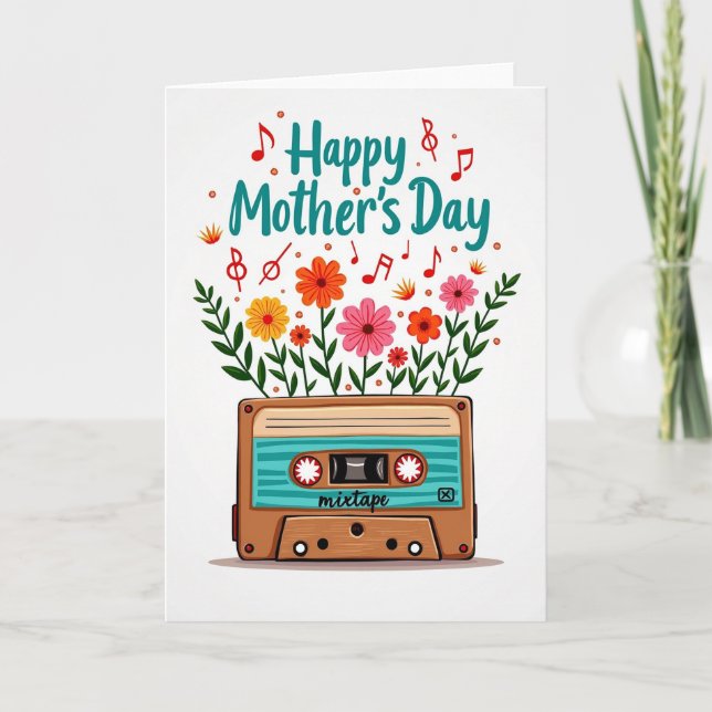 Floral Mother Love Mixtape Card (Front)